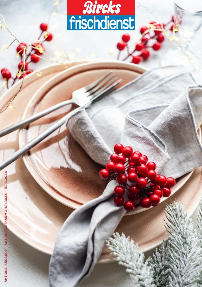 Montagsangebote November & Dezember