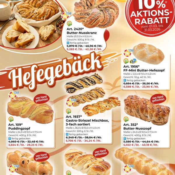 Angebot Edna TK Hefegbäck