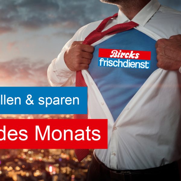 Monatsangebote September & Oktober